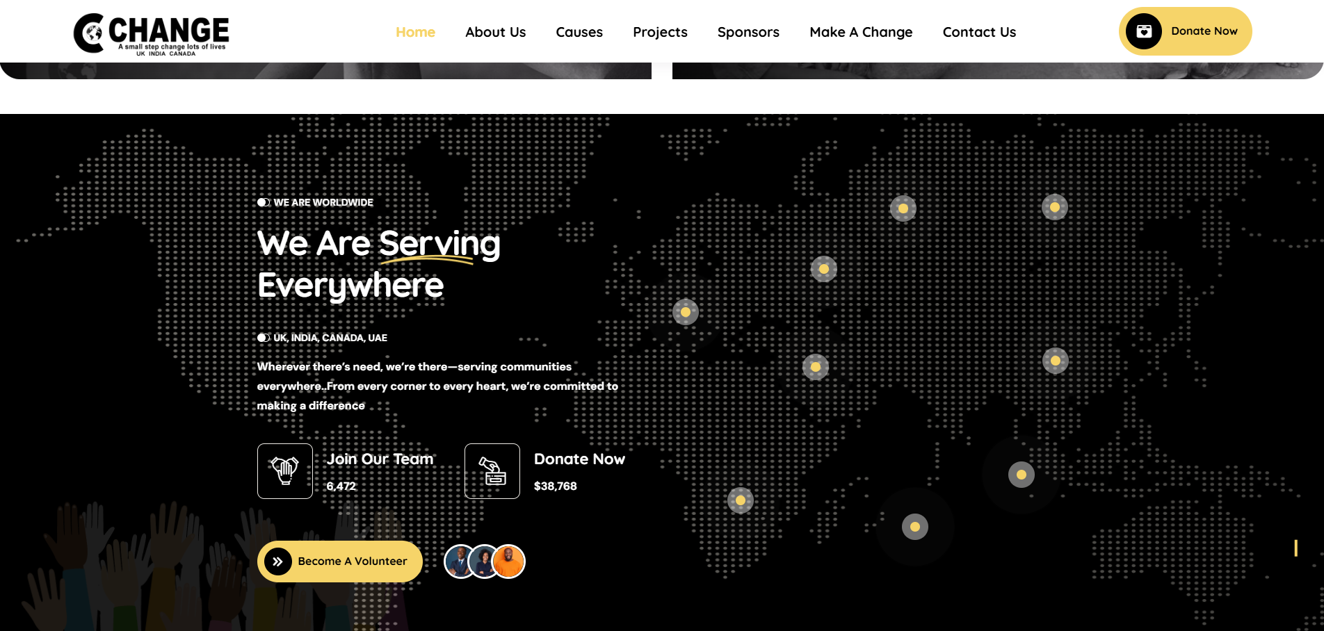 Change NGO screen 2